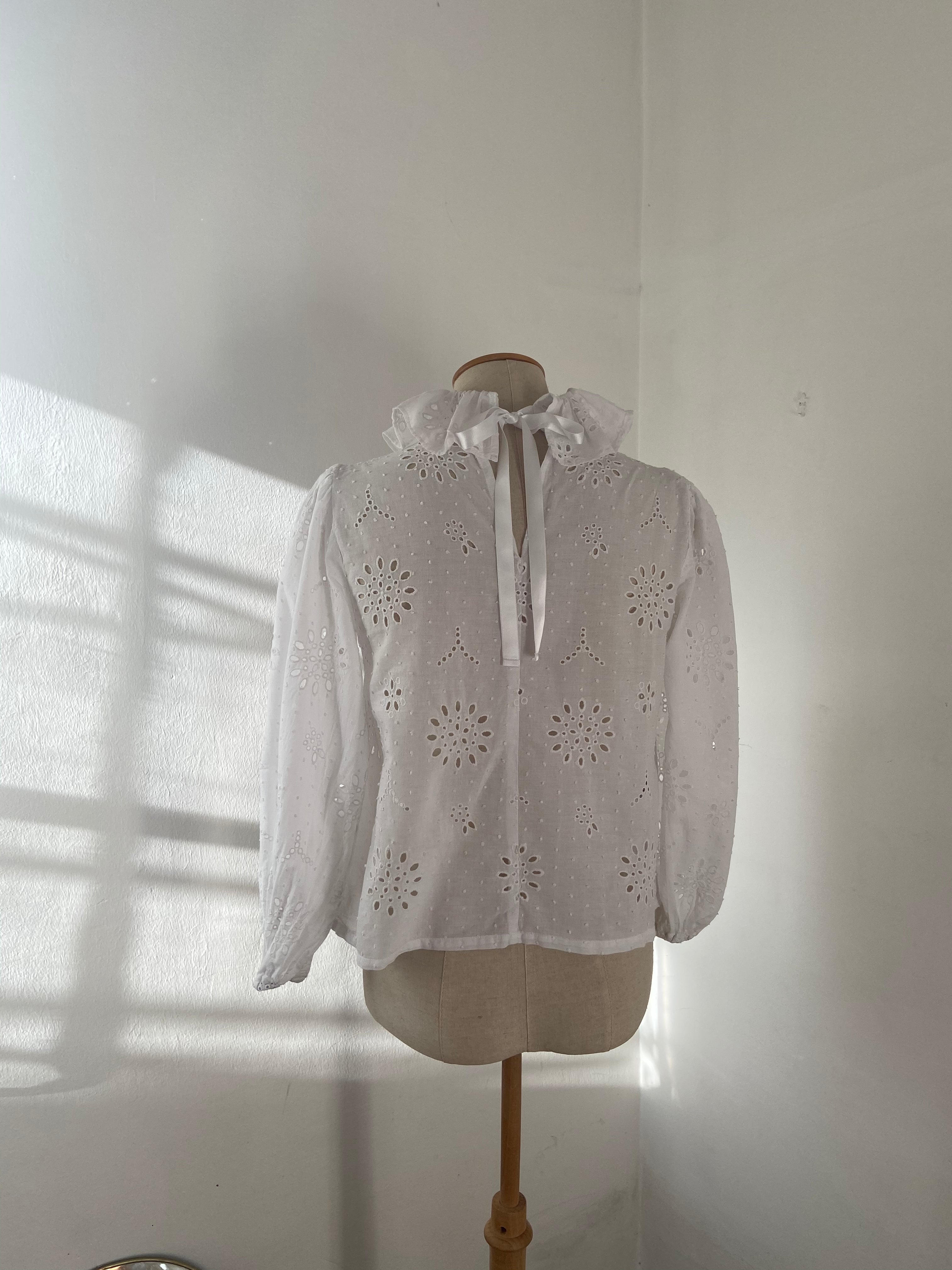 Blusa Camelia A Manica Lunga