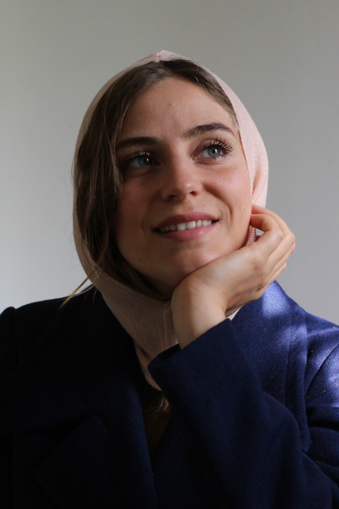 Balaclava rosa pallido