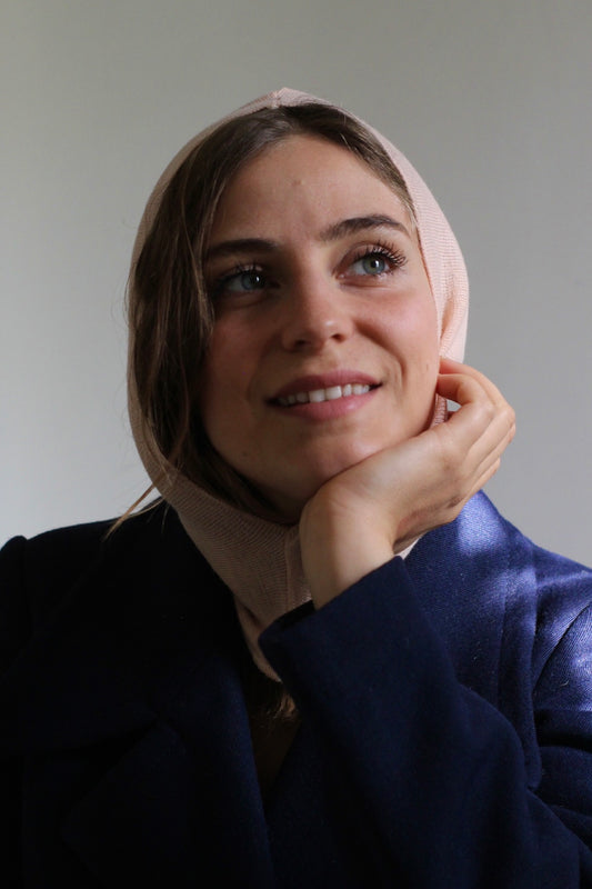 Balaclava rosa pallido