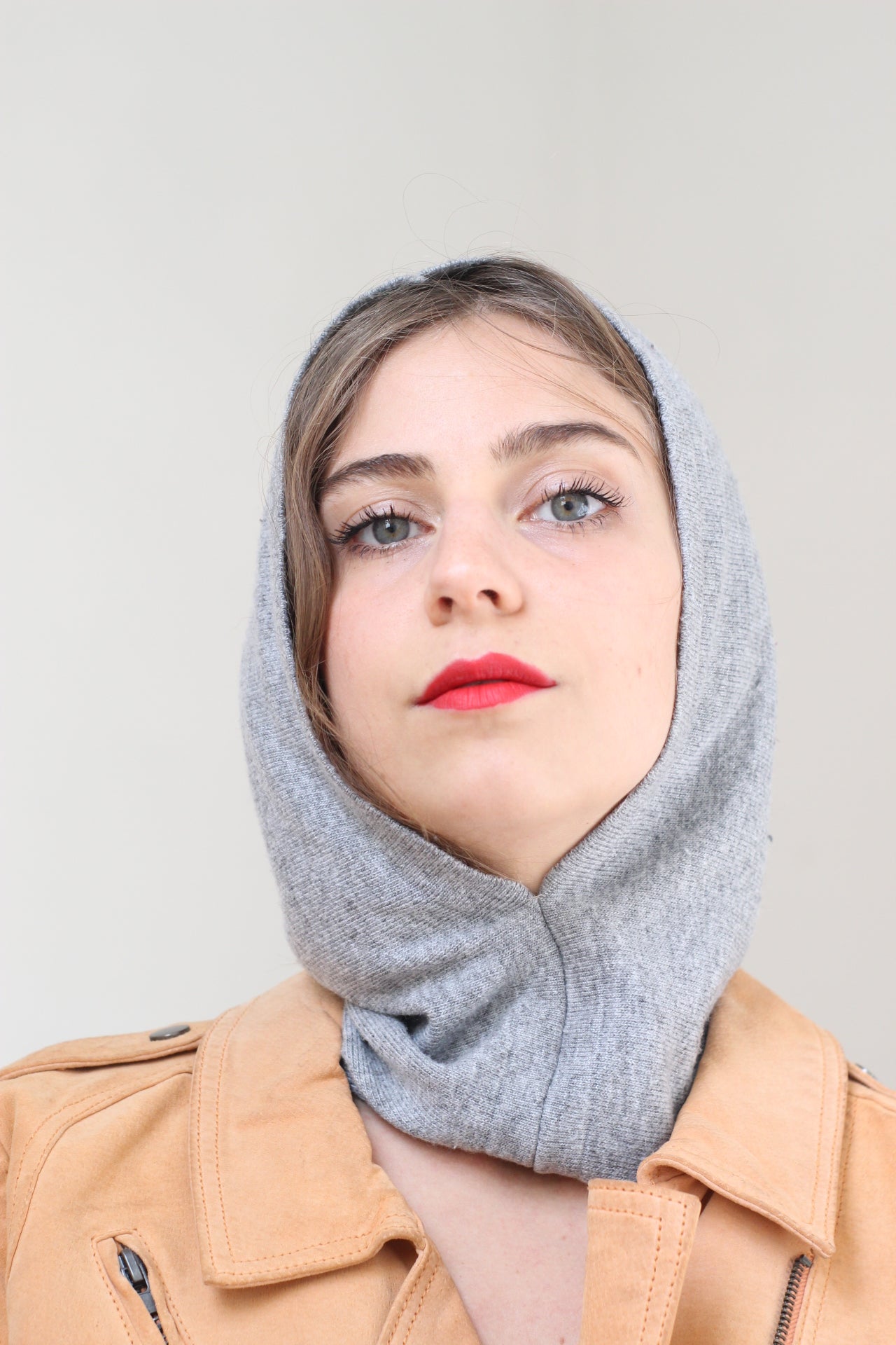 Gray balaclava