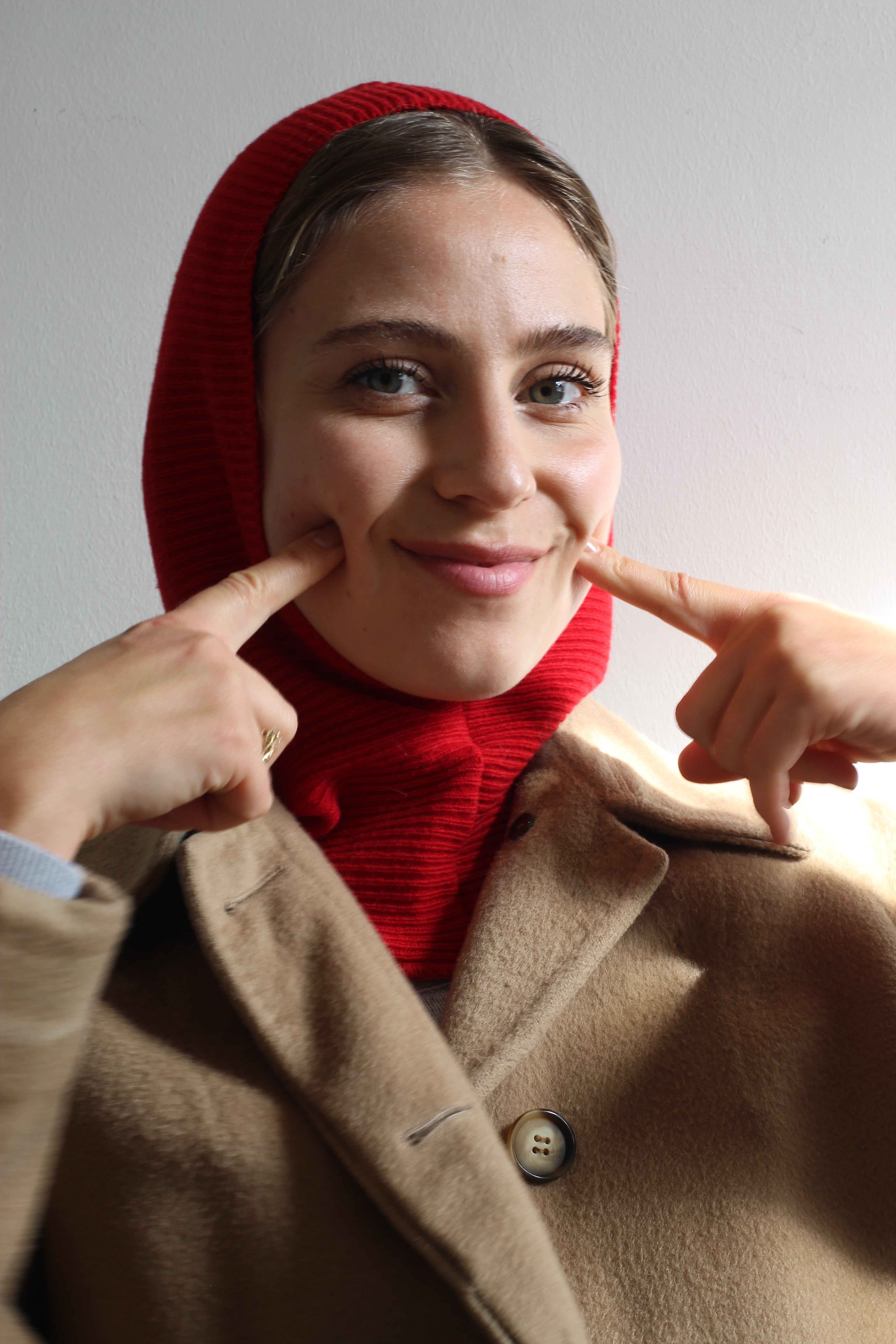 Balaclava rosso