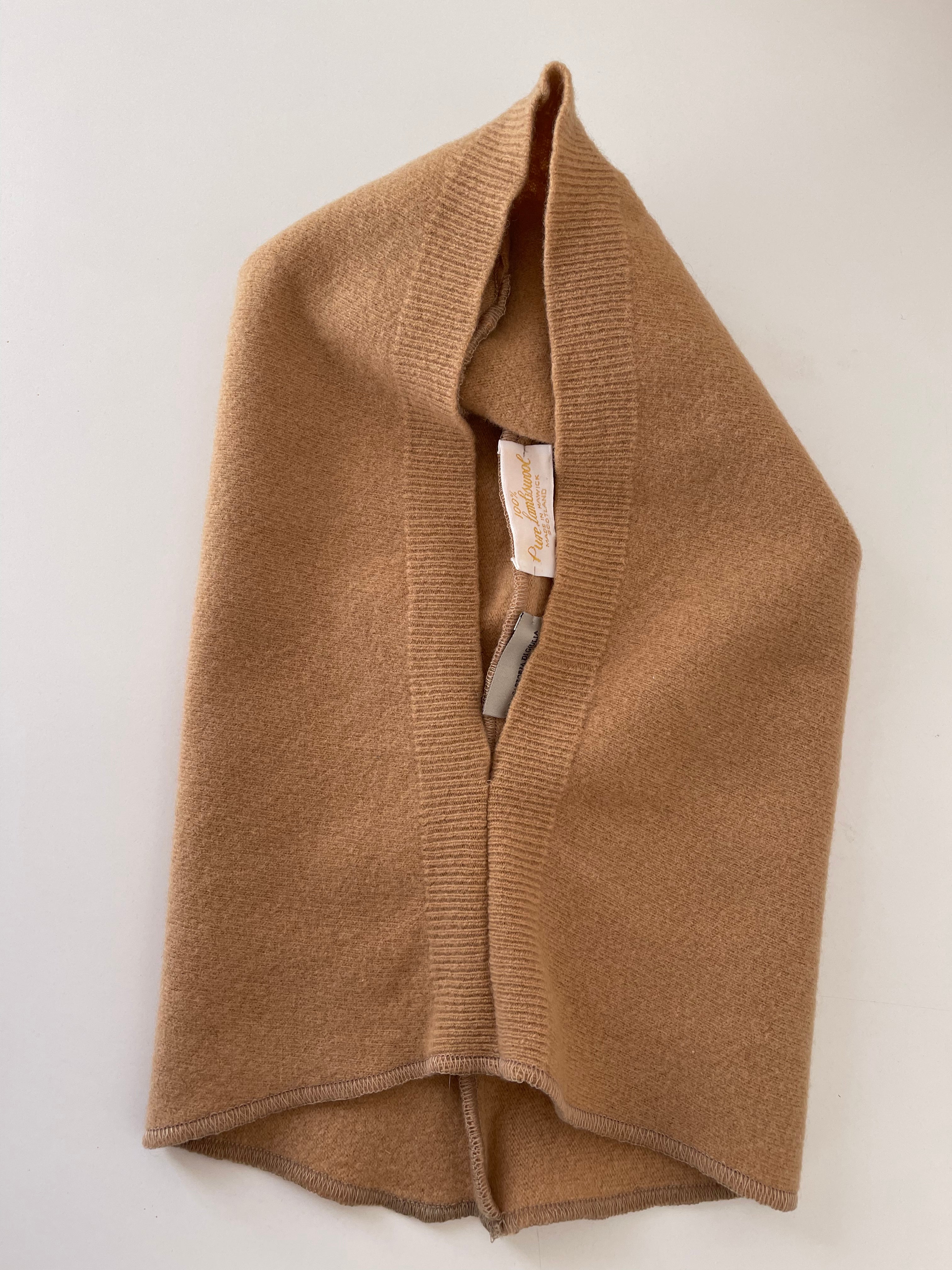 Balaclava cammello