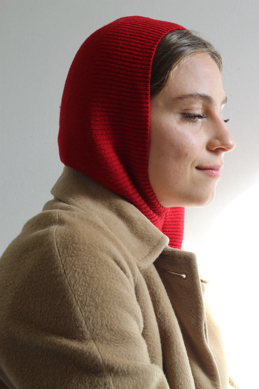 Red balaclava