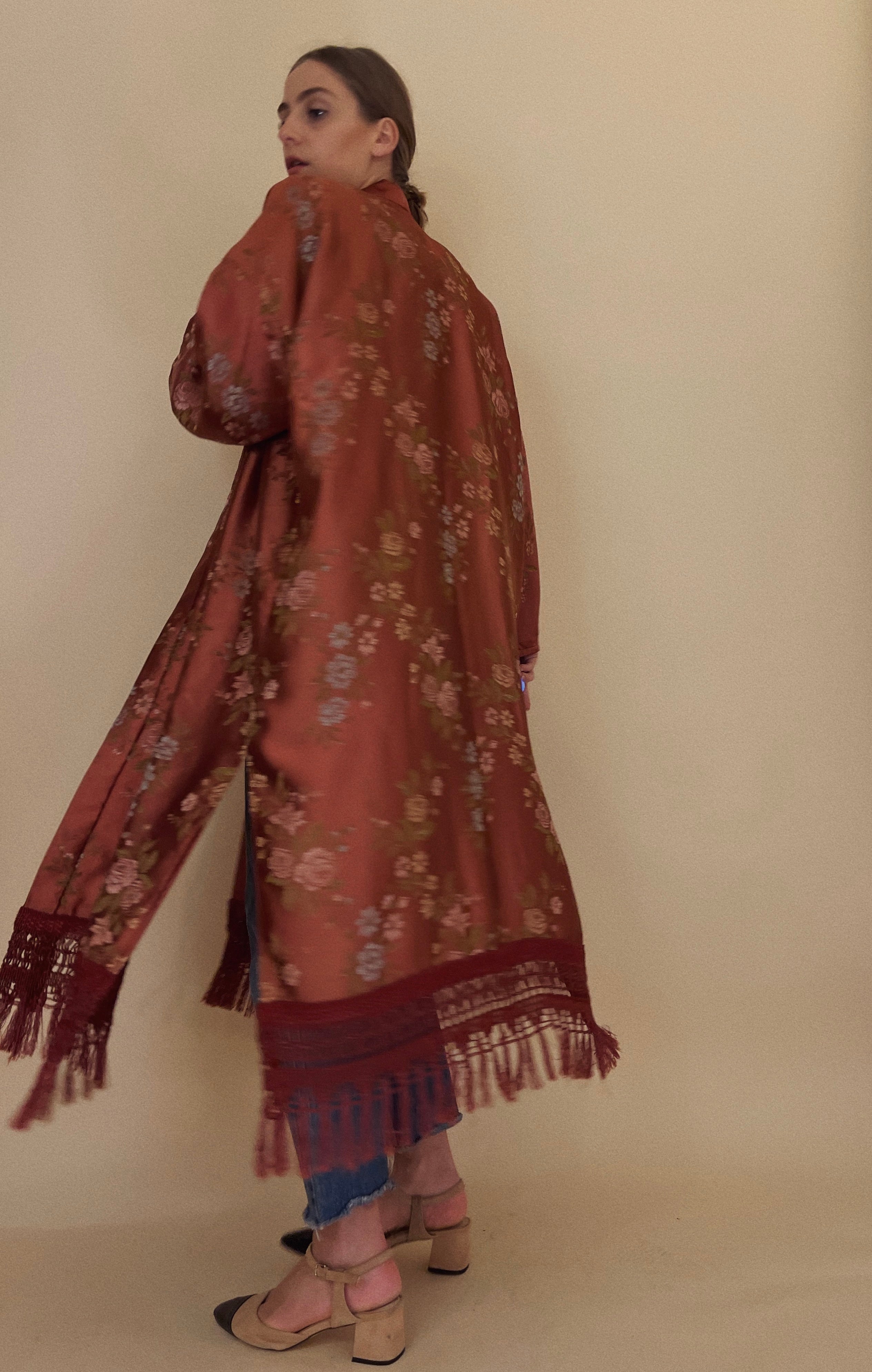 Kimono con frange