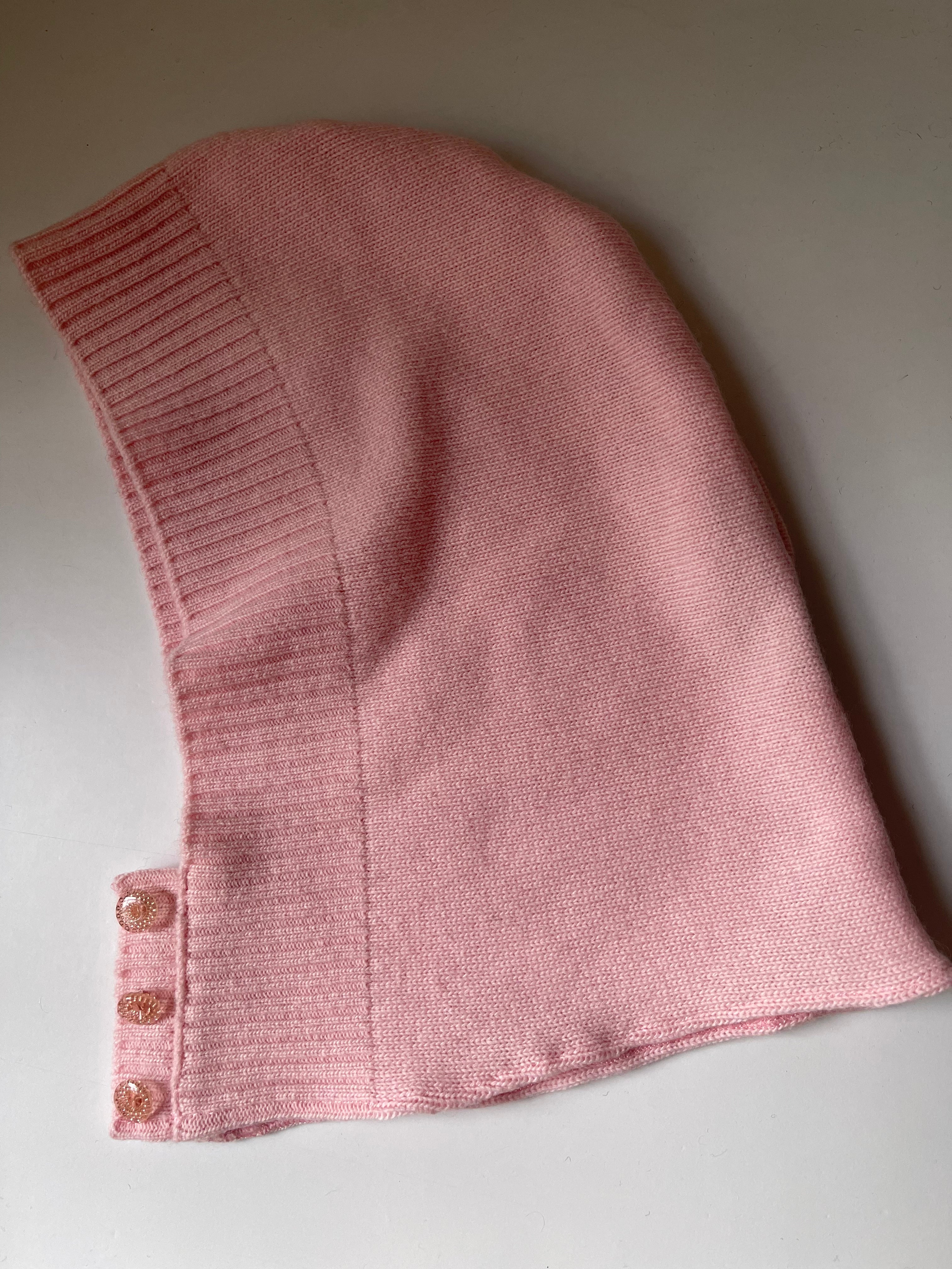 Balaclava rosa baby