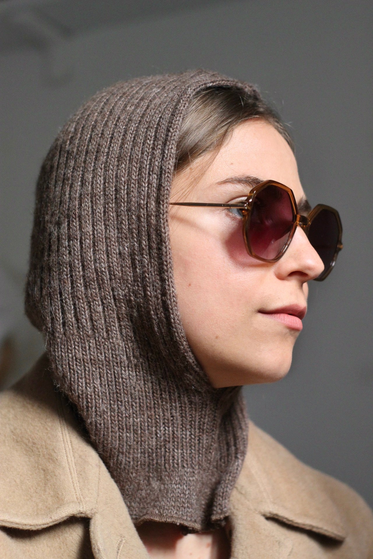 Balaclava marrone