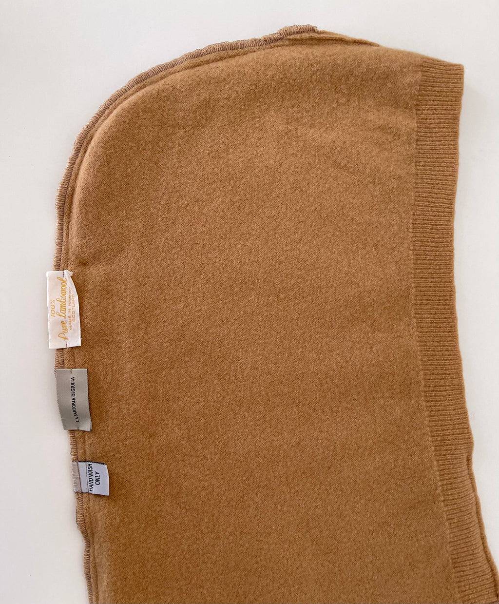 Balaclava cammello