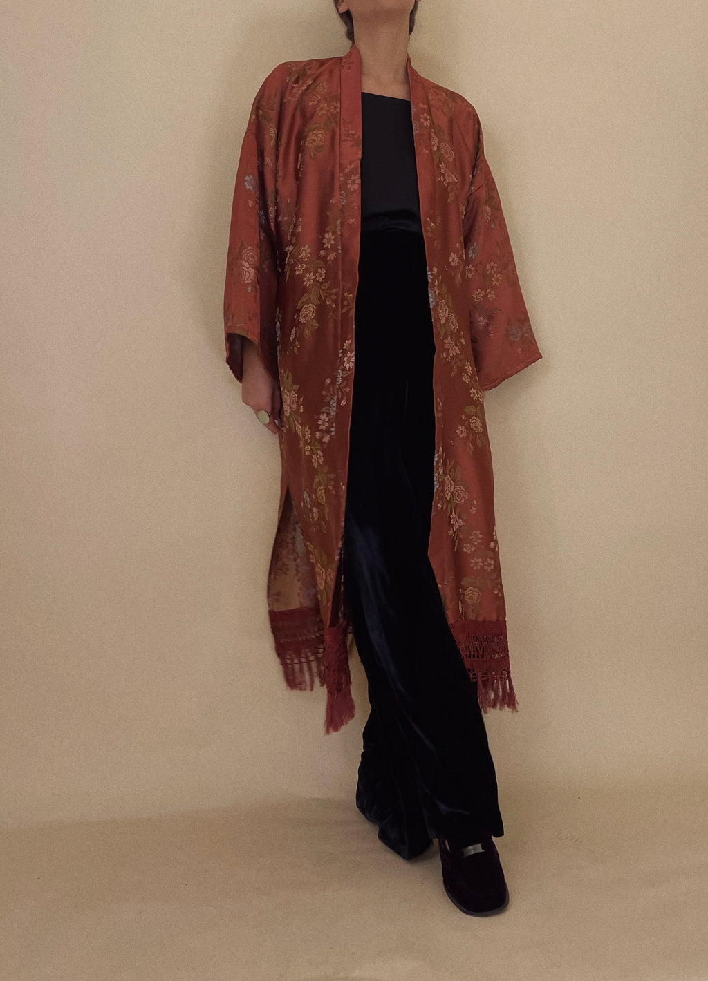 Kimono con frange