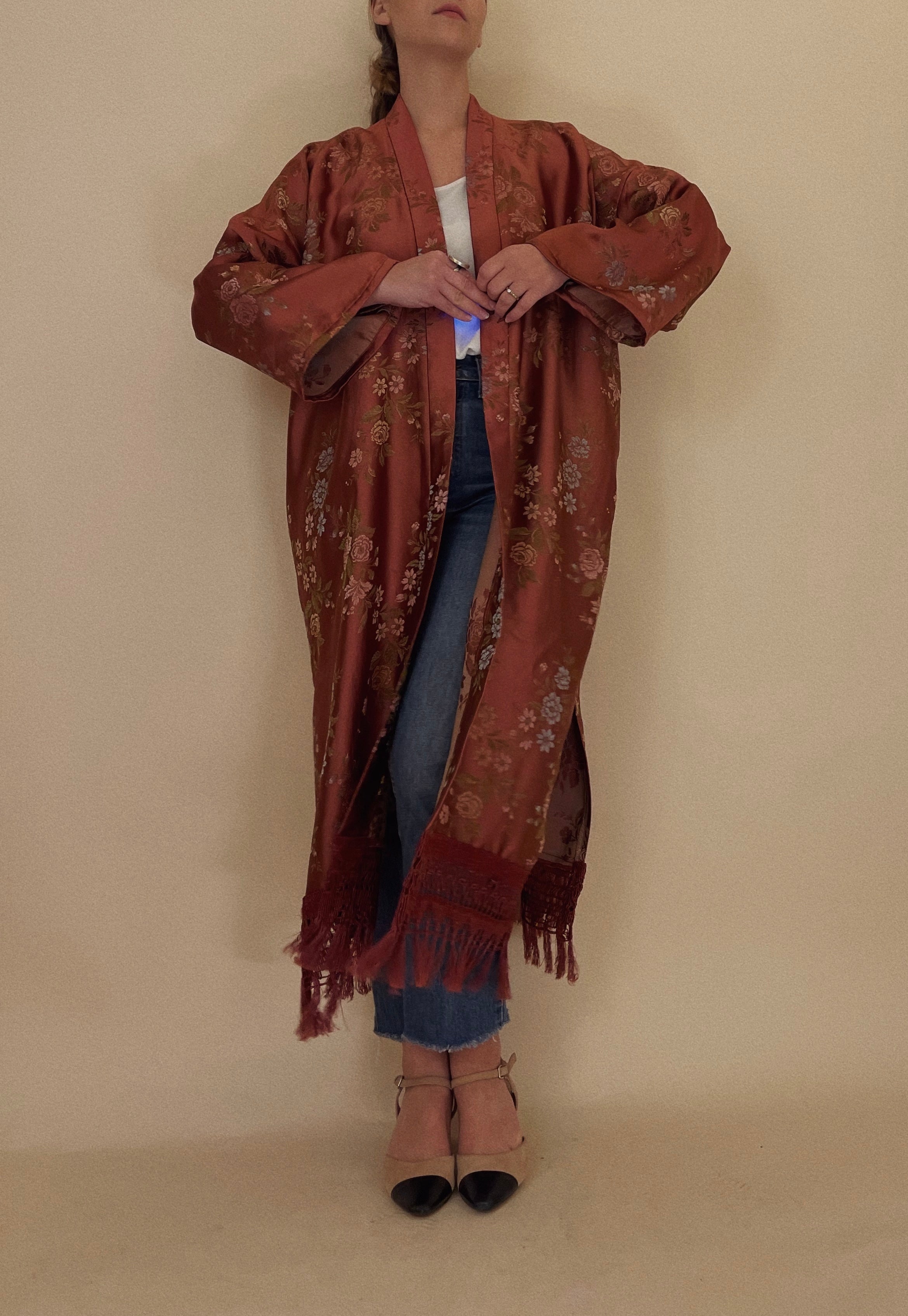 Kimono con frange