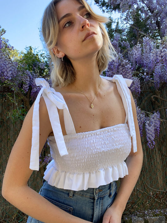 Crop Top with cotton straps