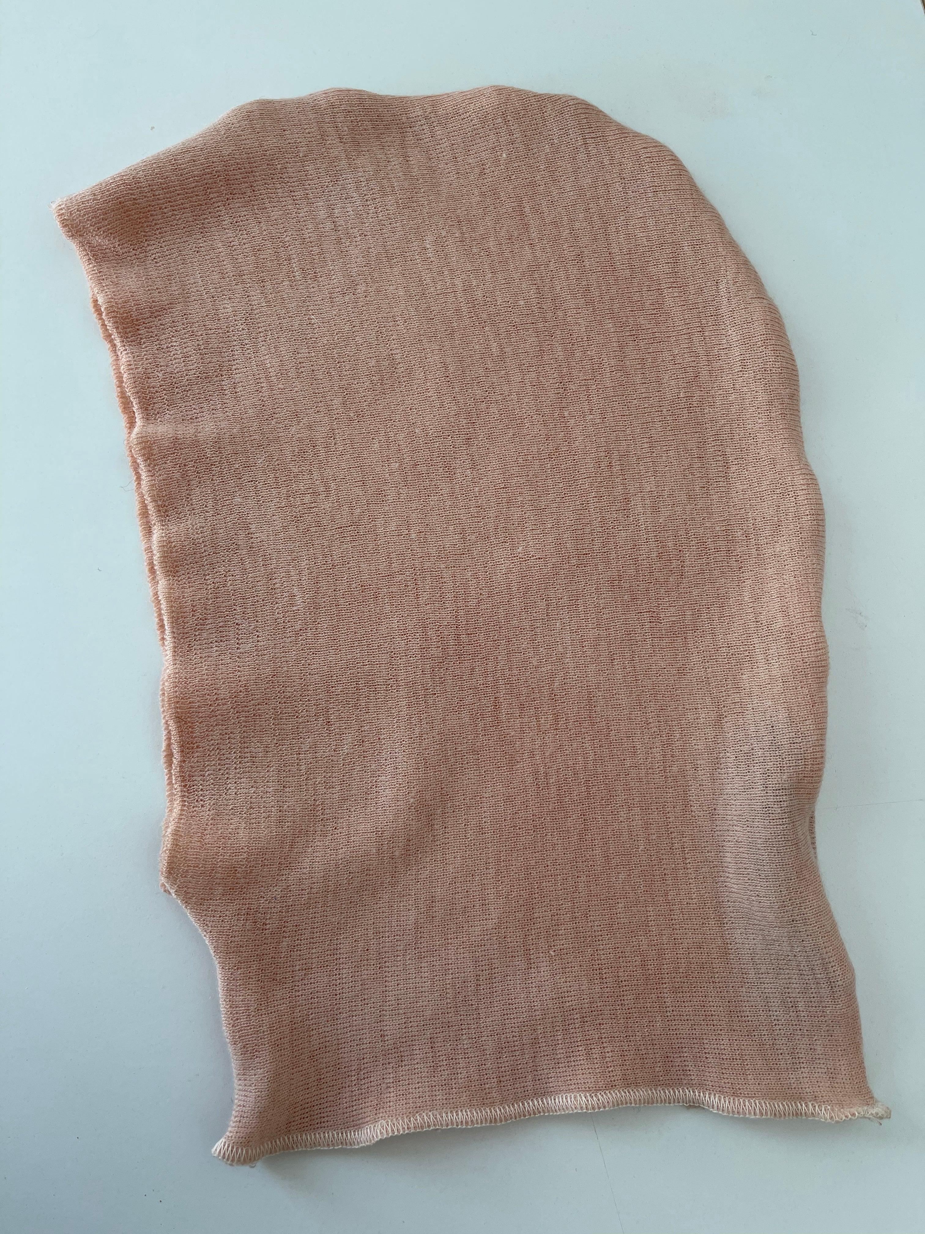 Balaclava rosa pallido