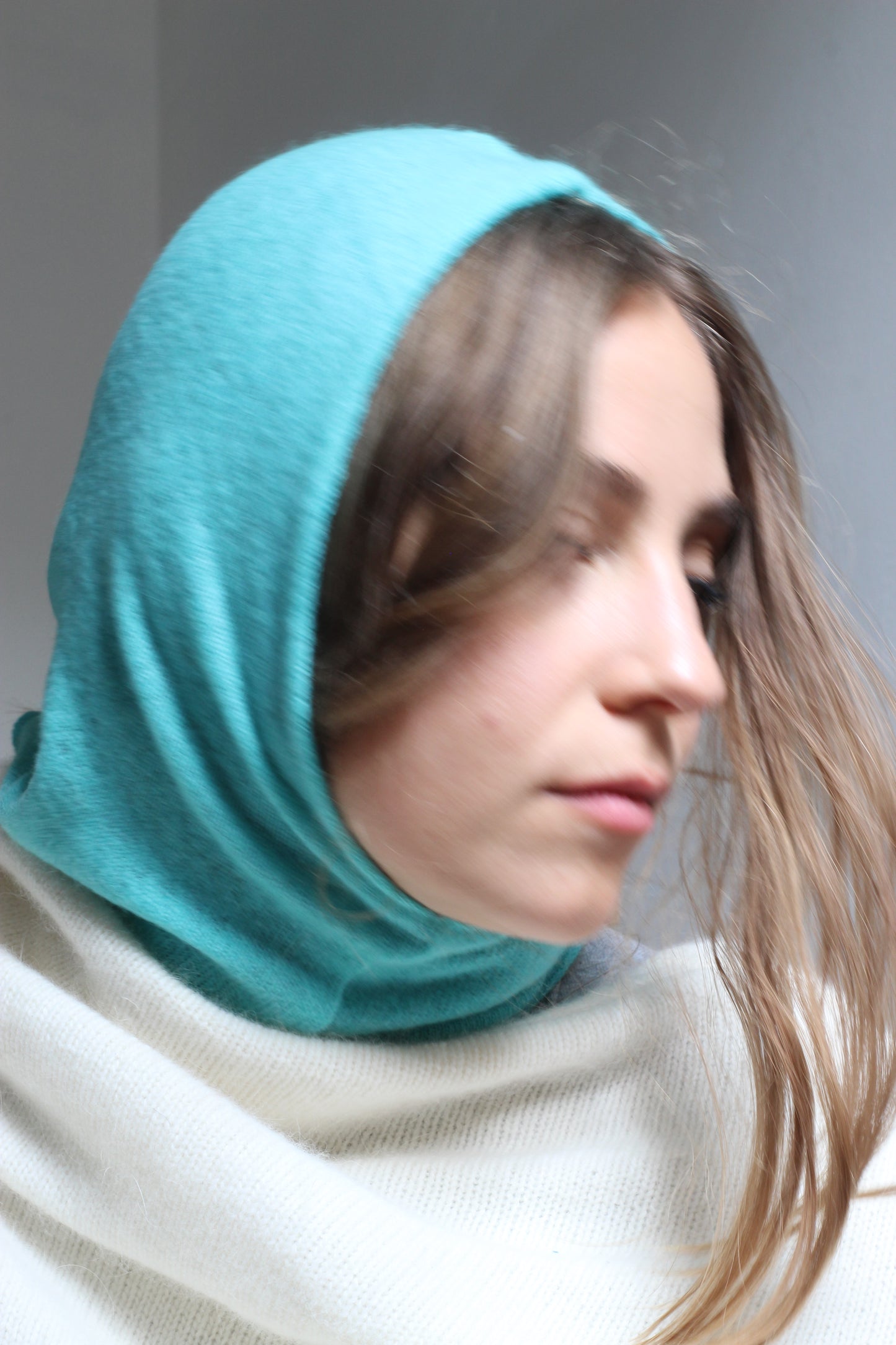 Balaclava turchese