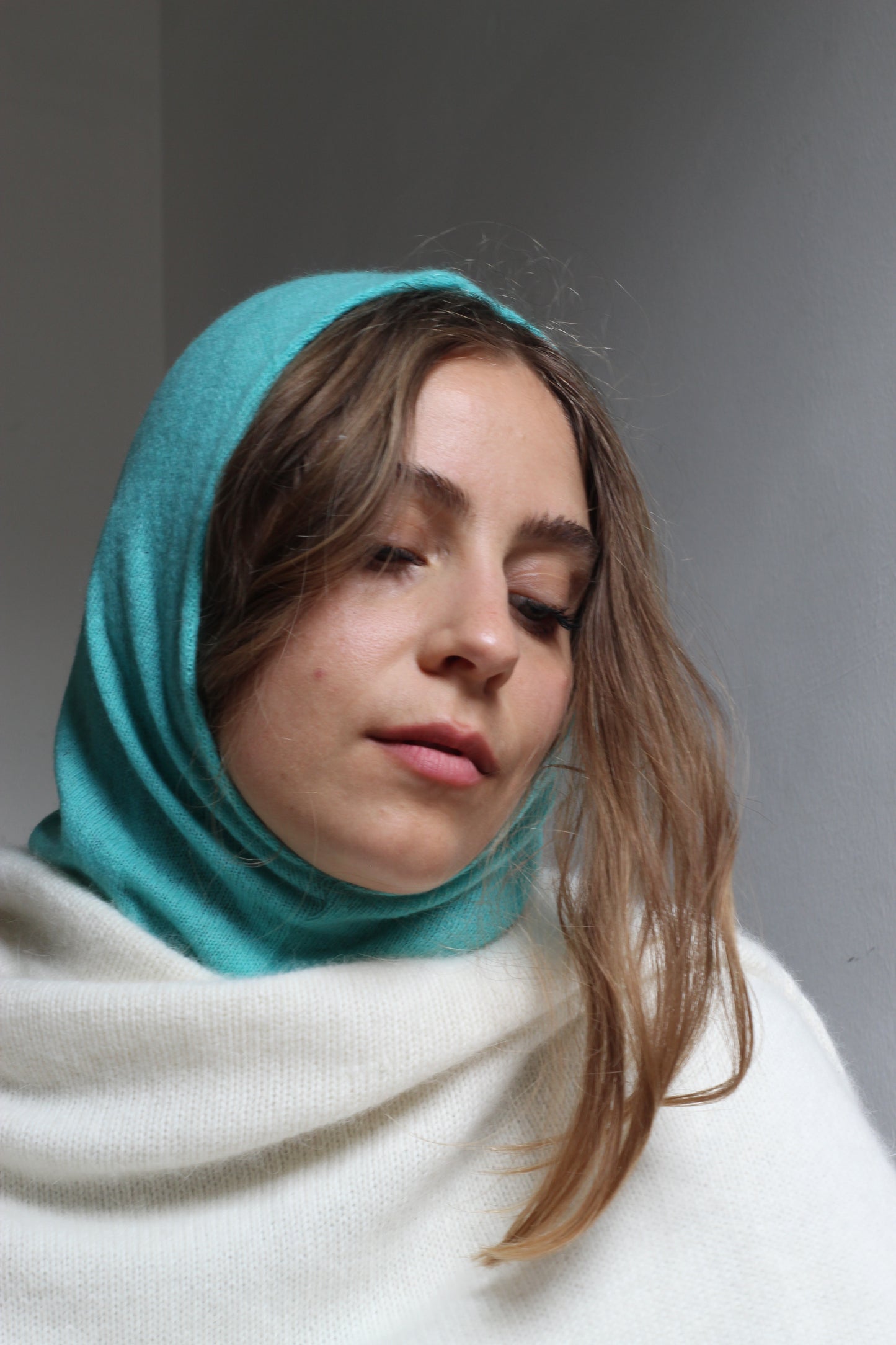 Balaclava turchese