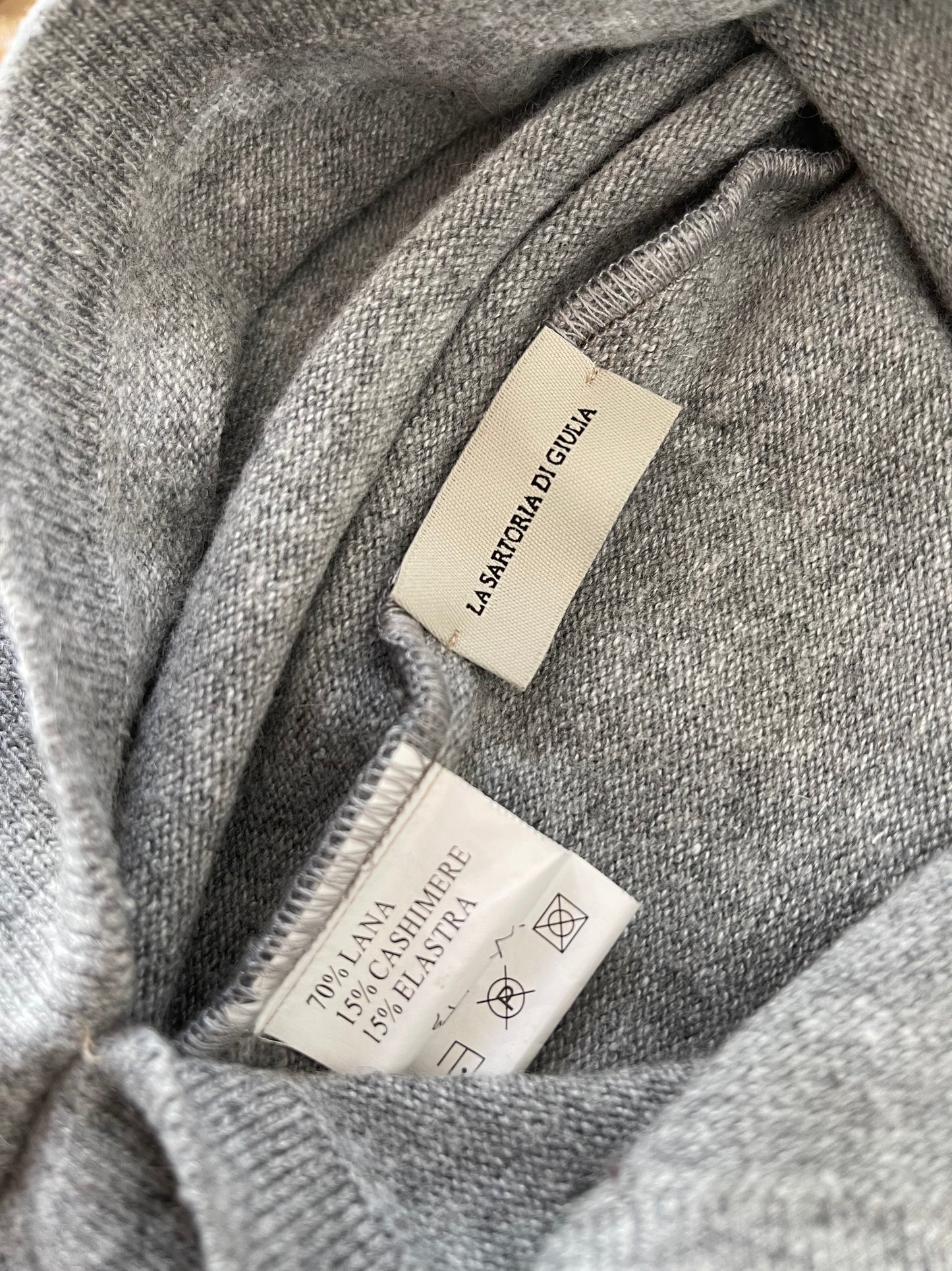 Gray balaclava