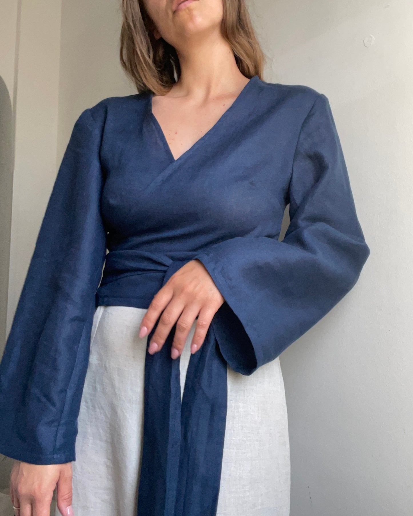 Linen Shell Top