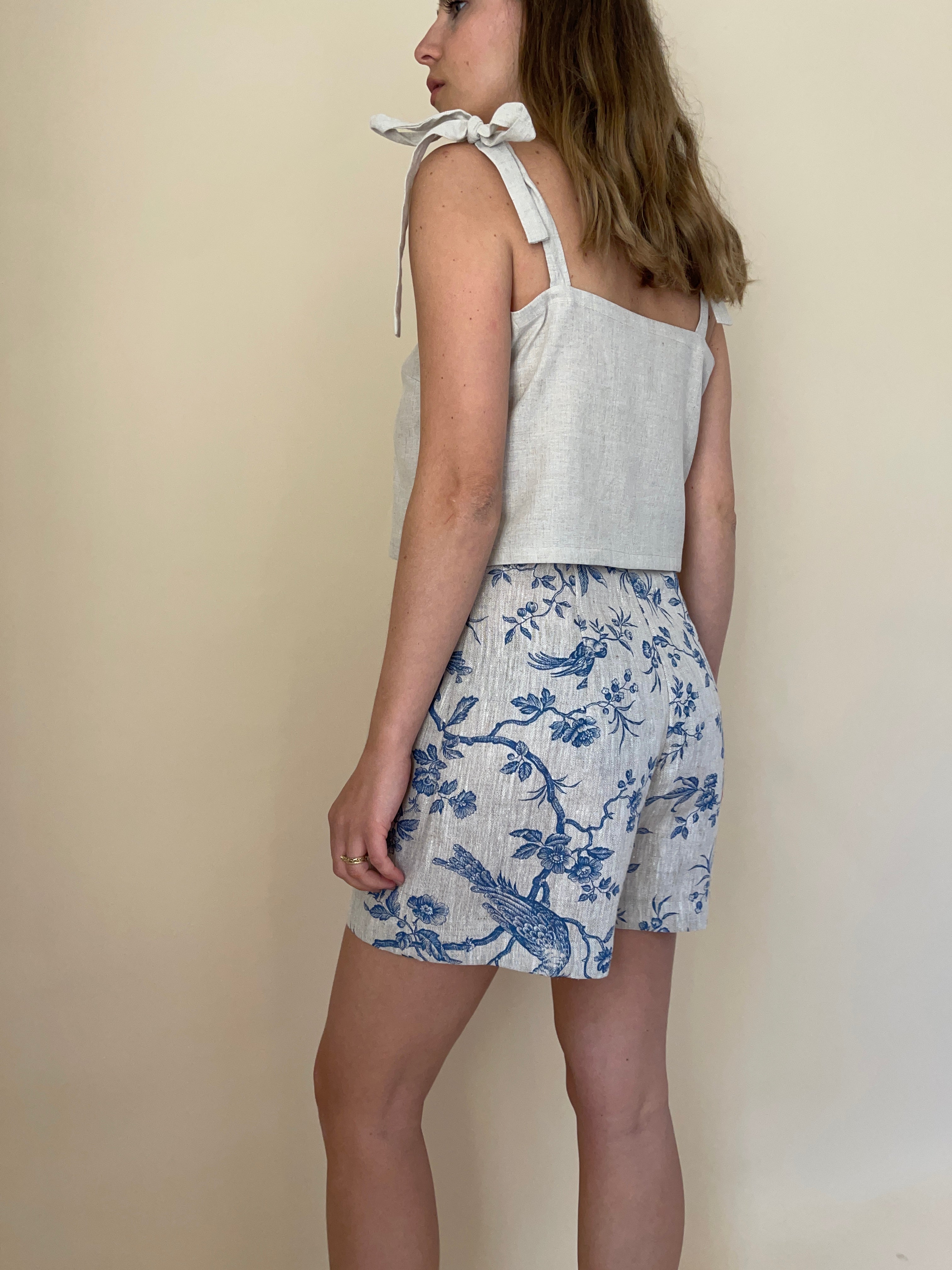 Pantaloncino Cicala lino