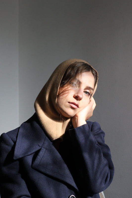 Balaclava cammello