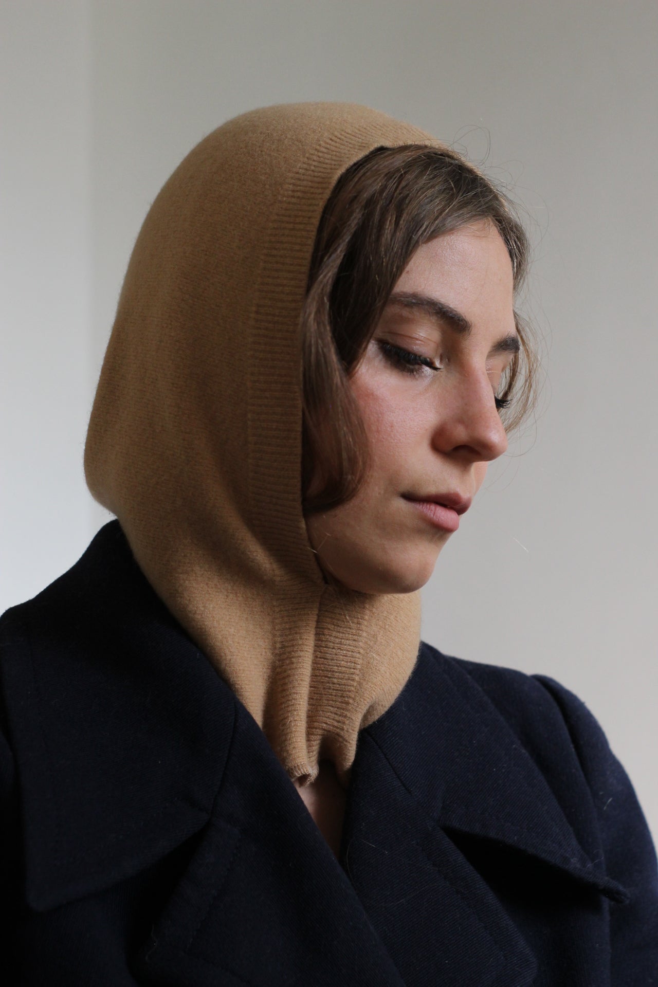 Balaclava cammello