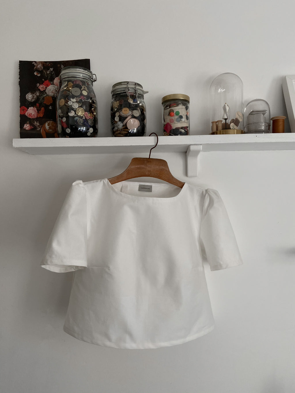 Top Sabbia cotone