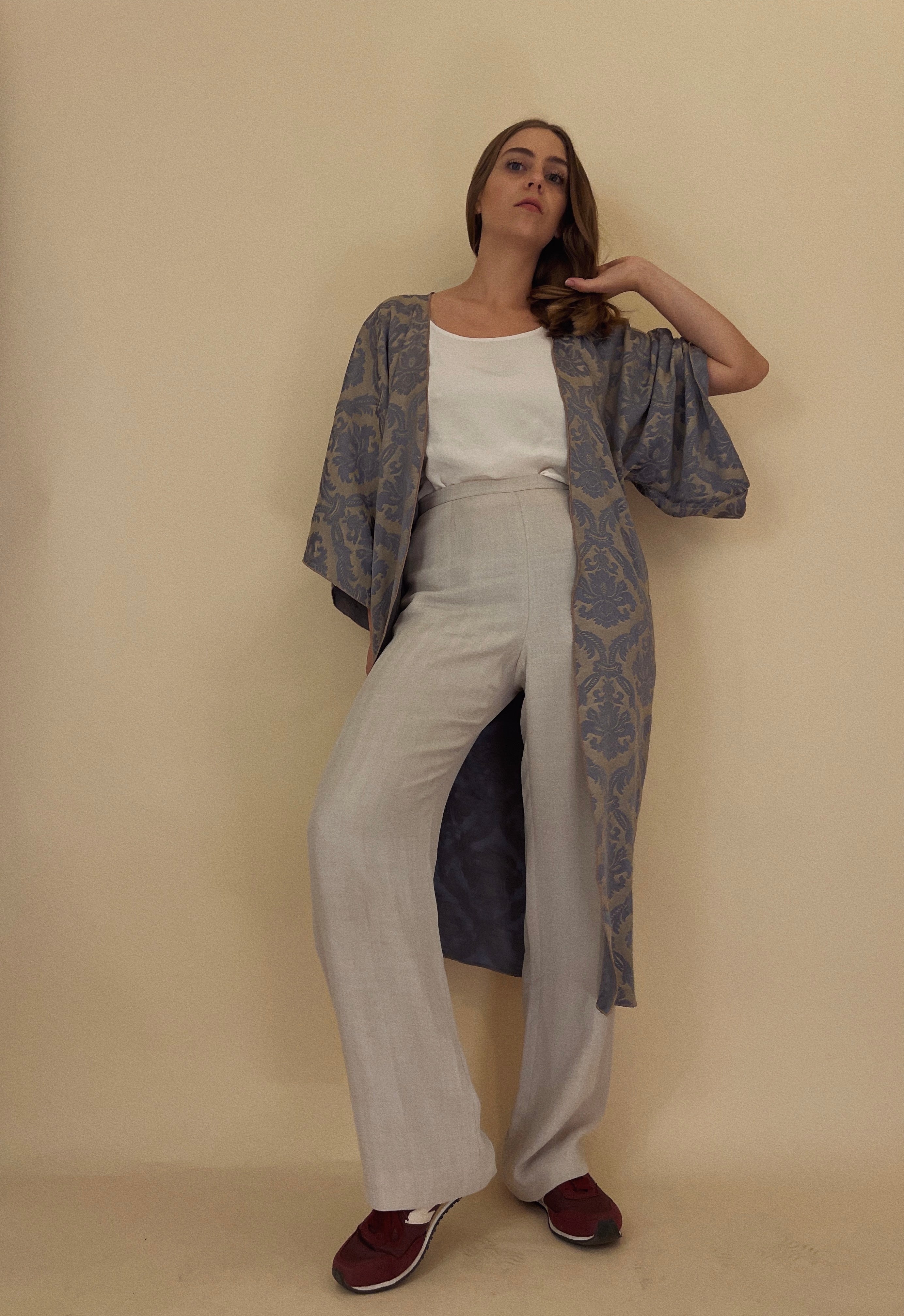 Kimono double face pezzo unico