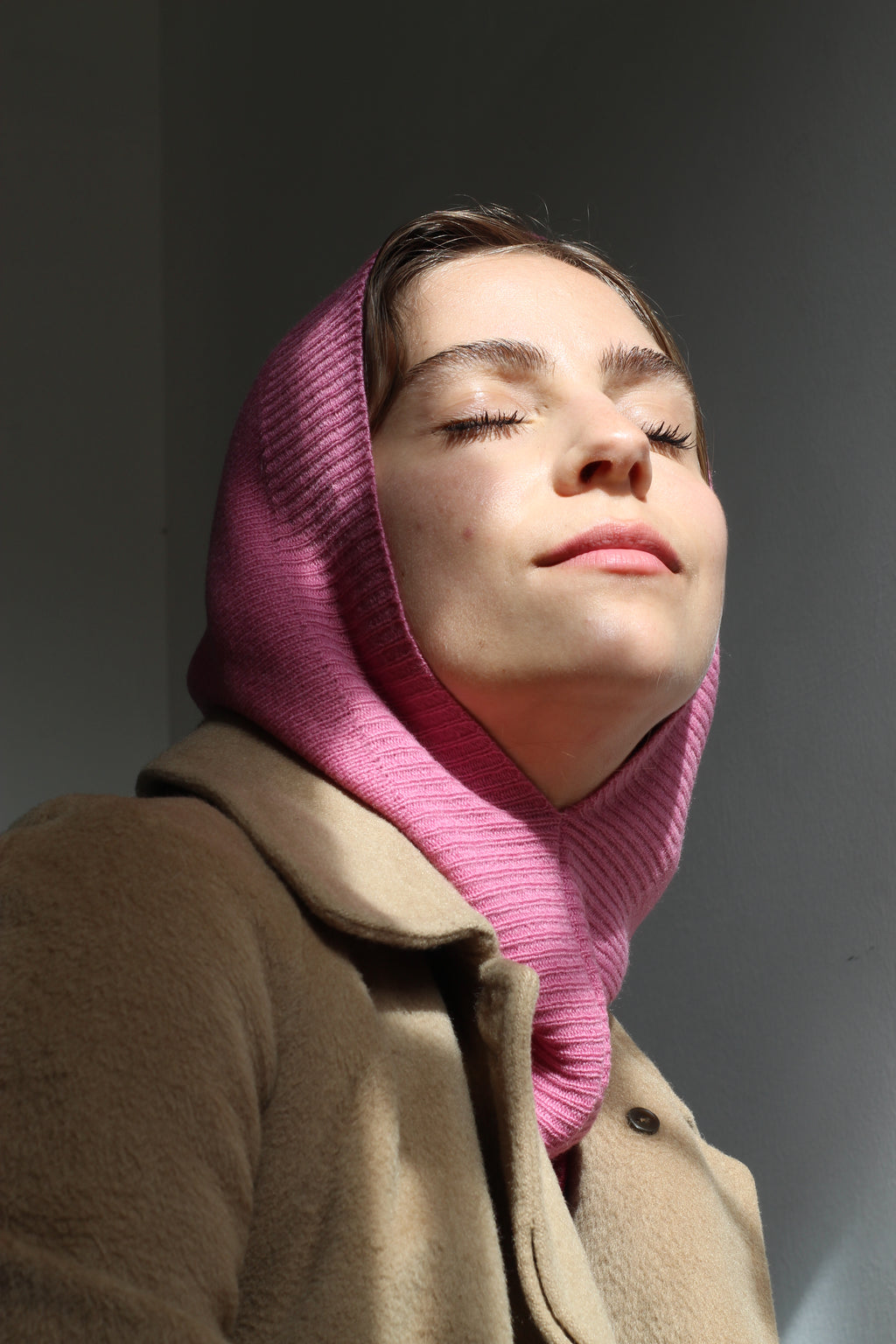 Balaclava rosa lavanda