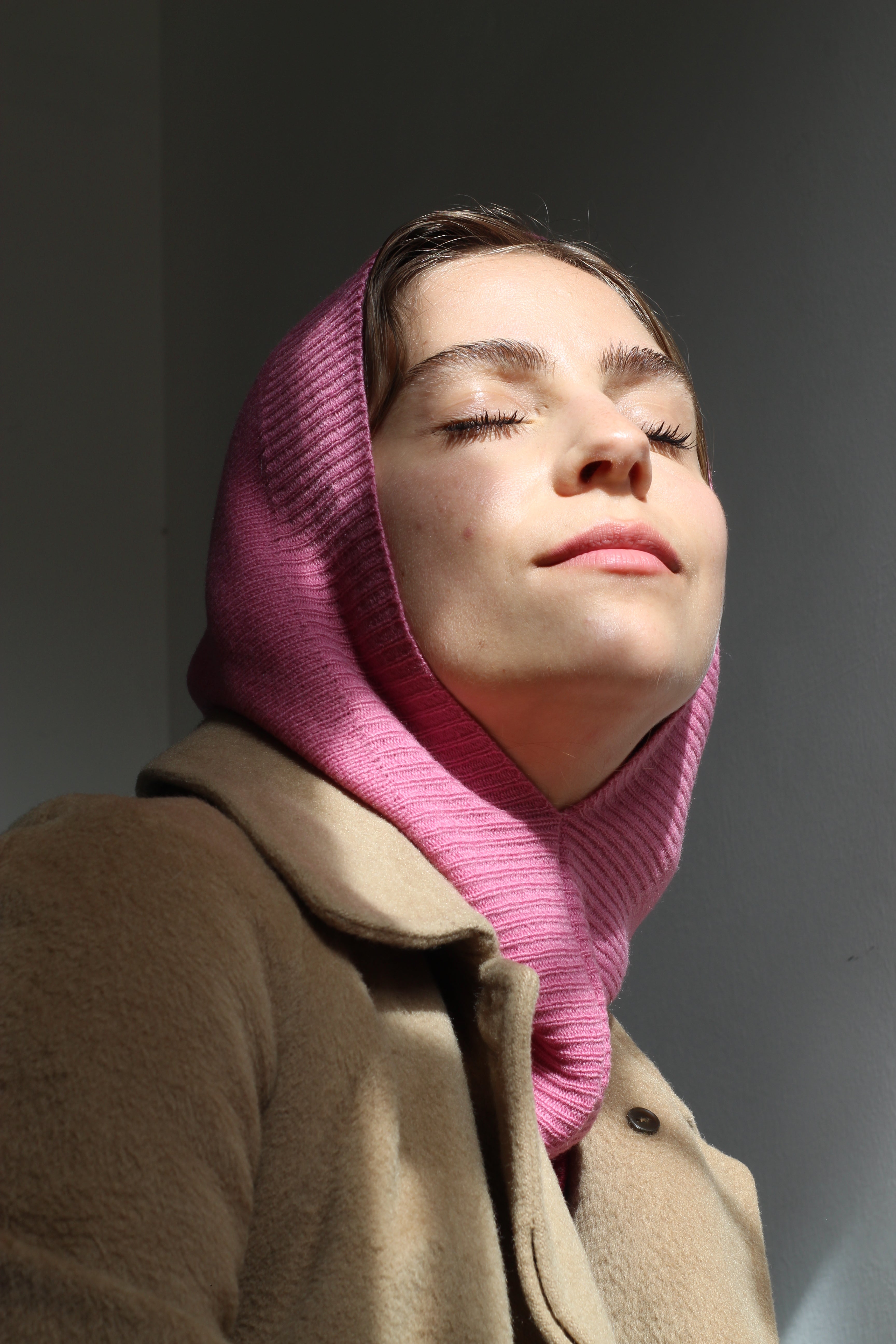 Balaclava rosa lavanda
