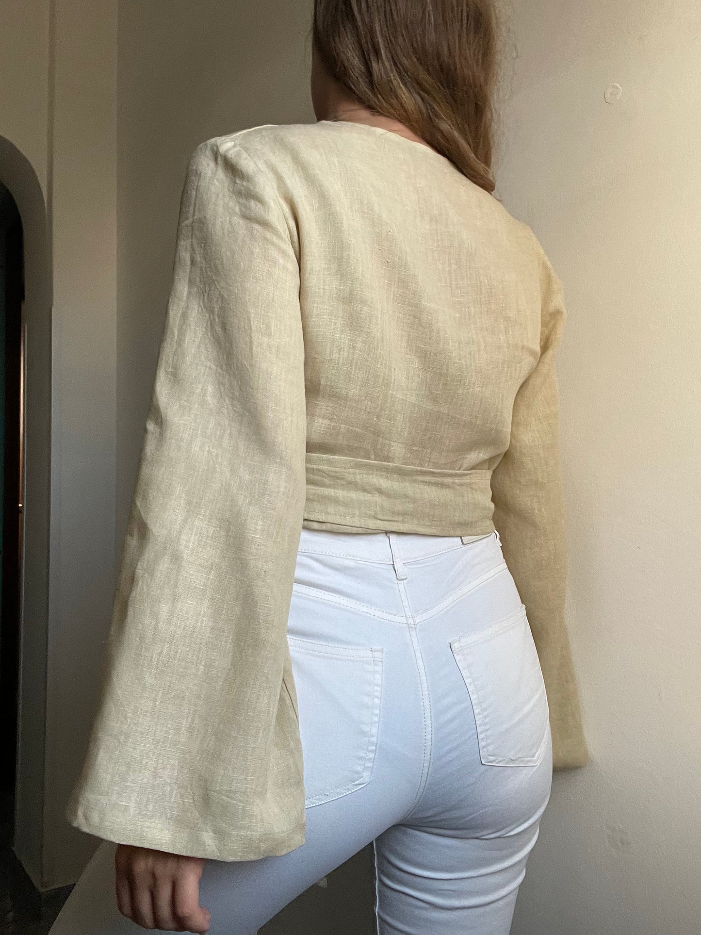 Linen Shell Top