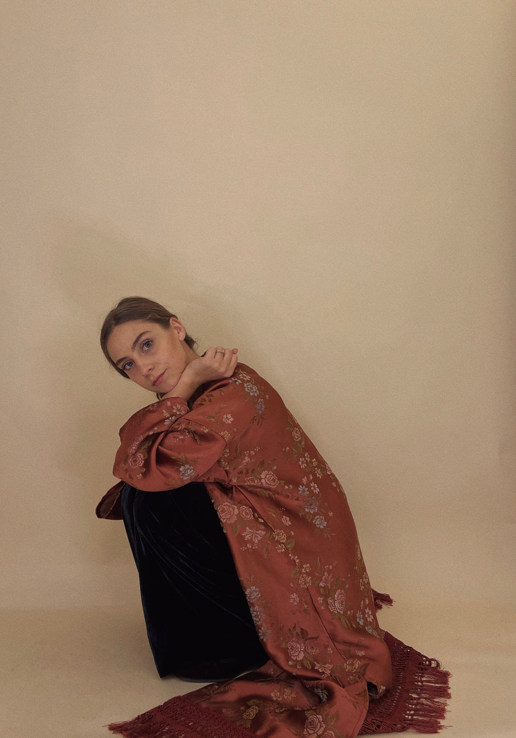 Kimono con frange
