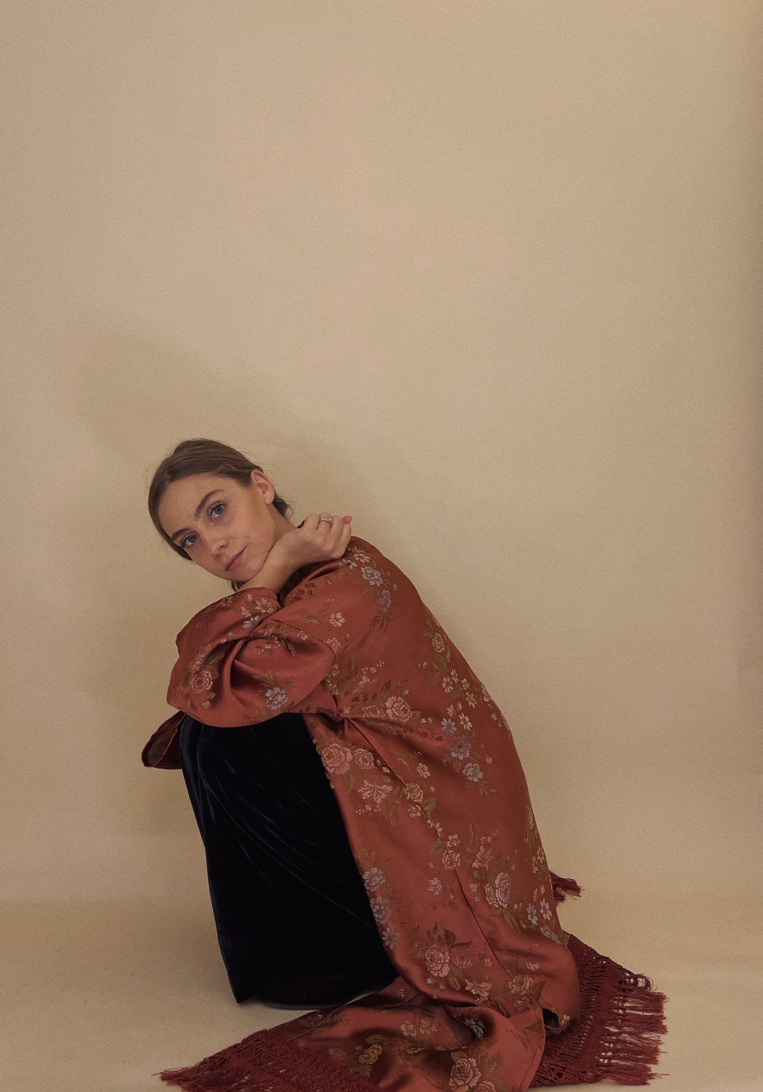 Kimono con frange