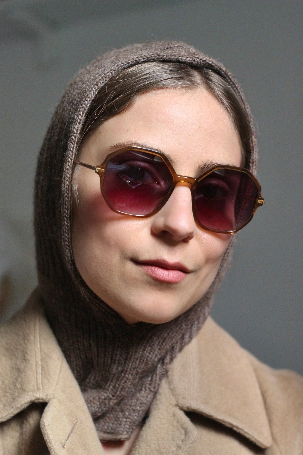 Balaclava marrone