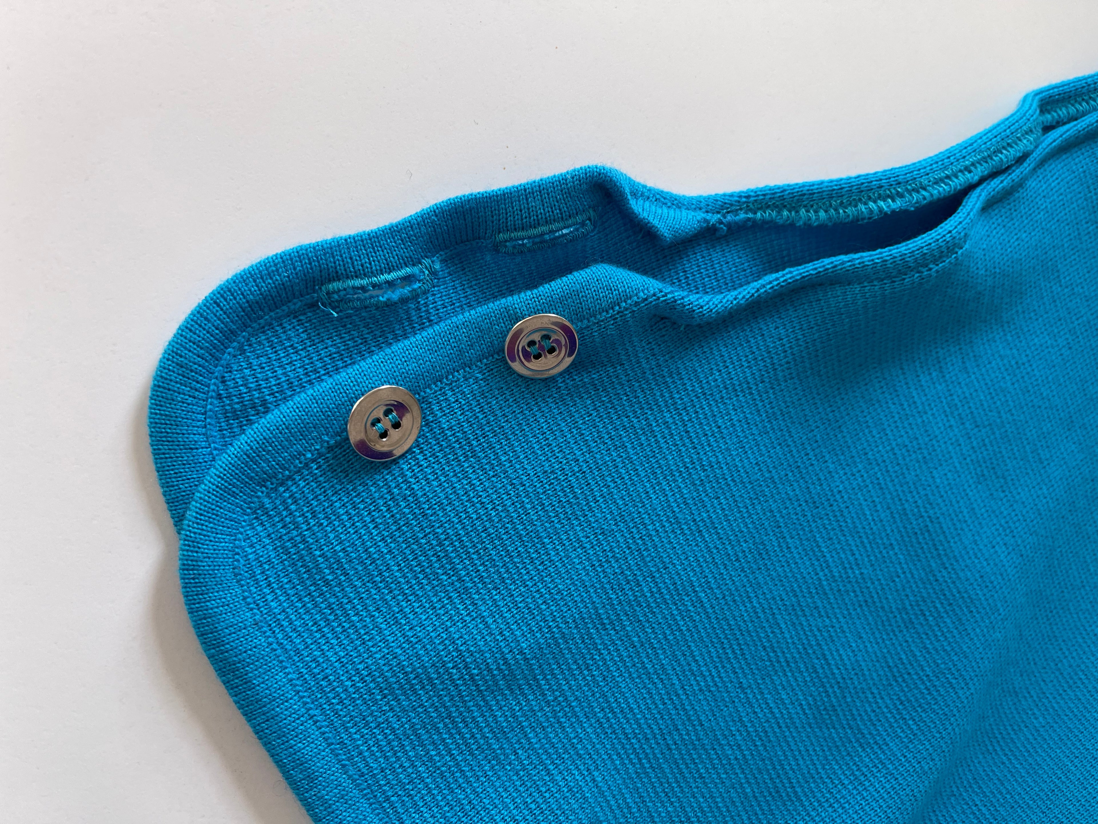 Balaclava Azzurro con bottoni