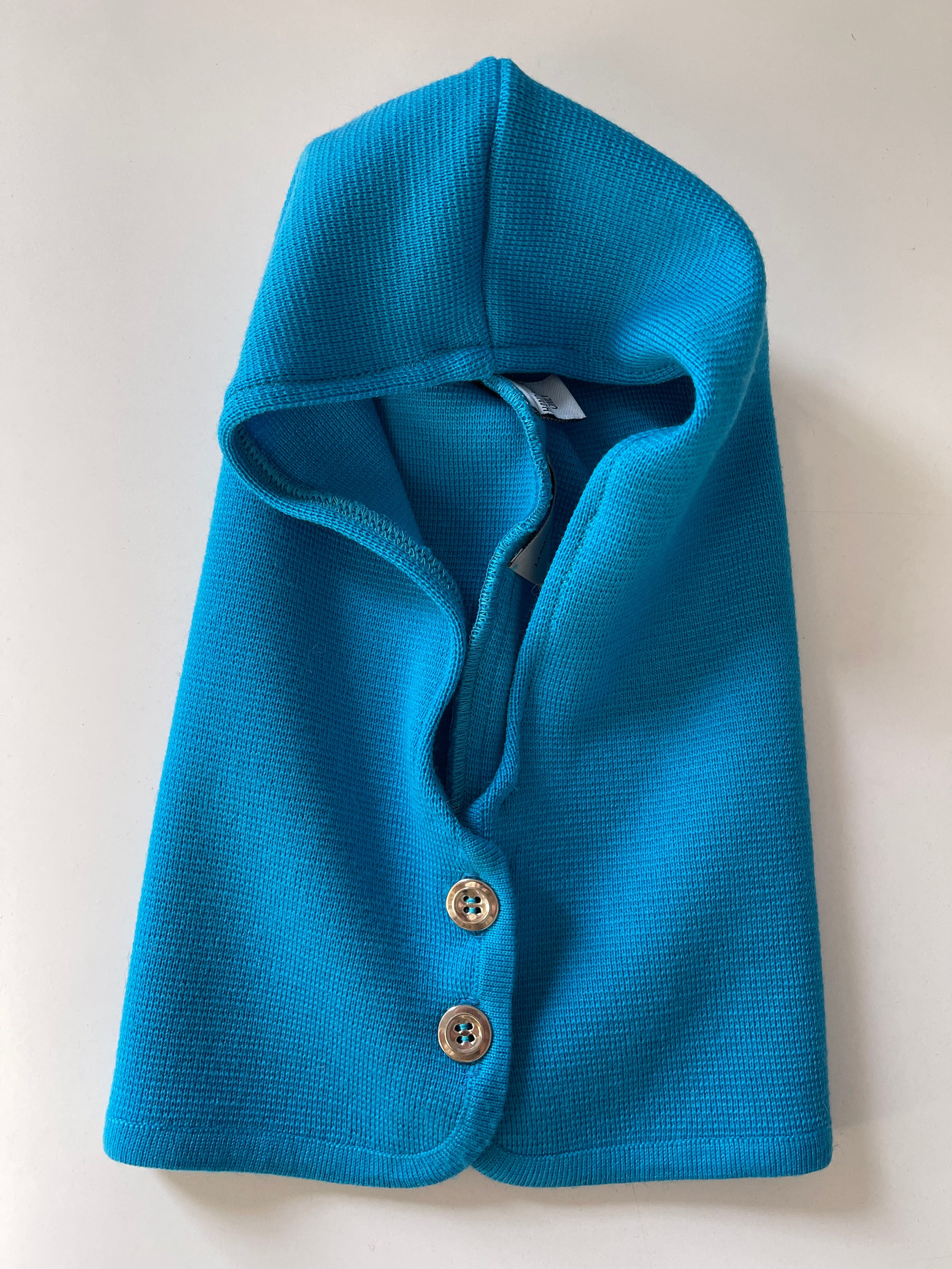 Balaclava Azzurro con bottoni