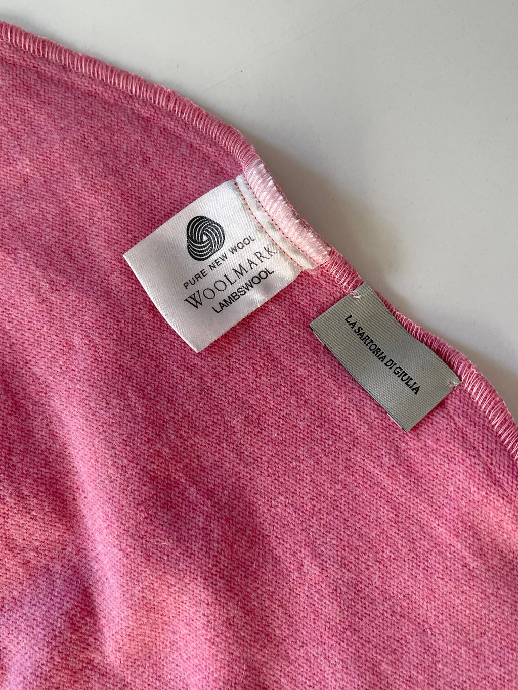 Balaclava rosa pastello