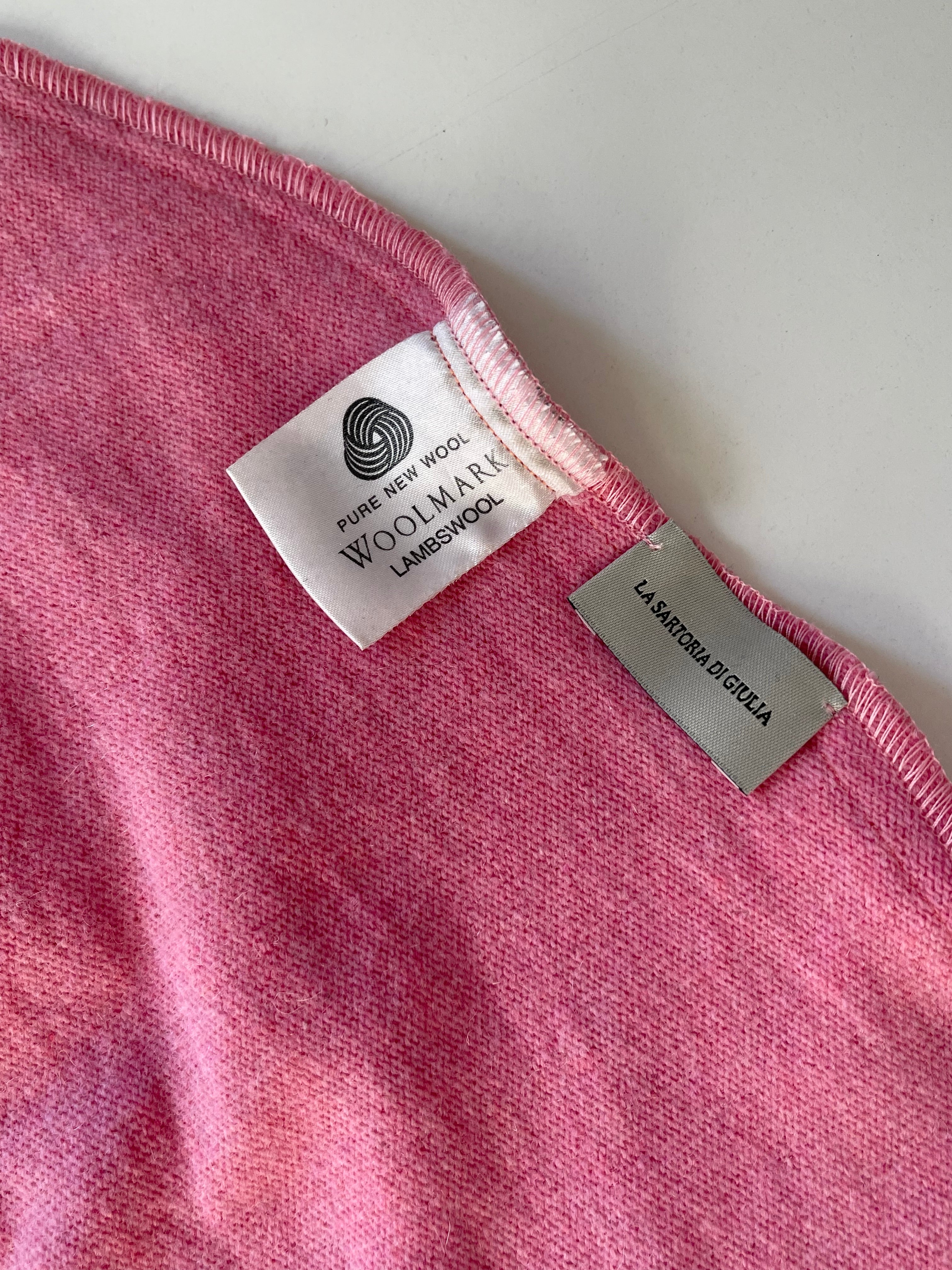Balaclava rosa pastello