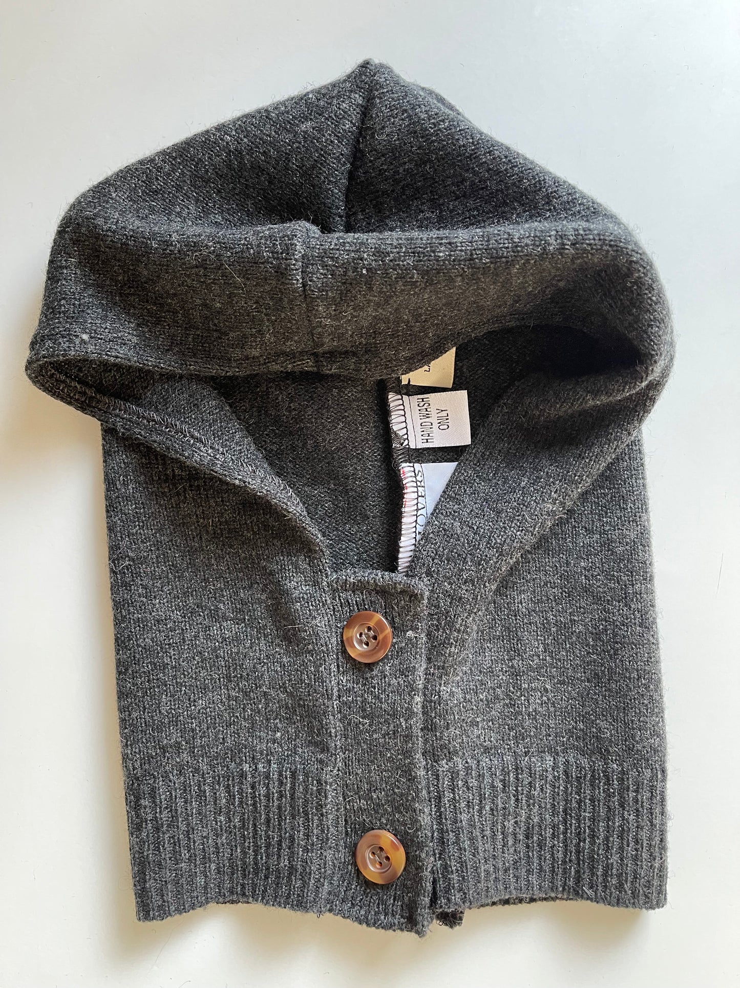 Balaclava Grigio Antracite con bottoni