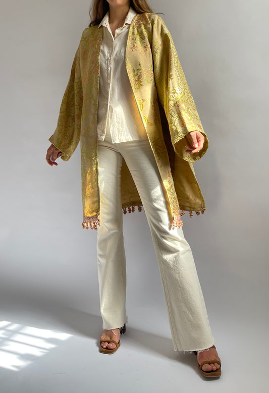 Kimono con passamaneria