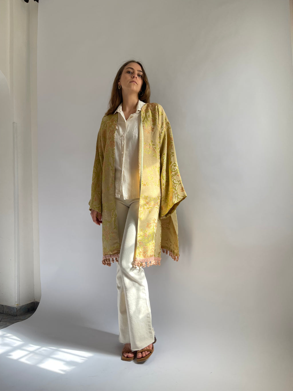 Kimono con passamaneria