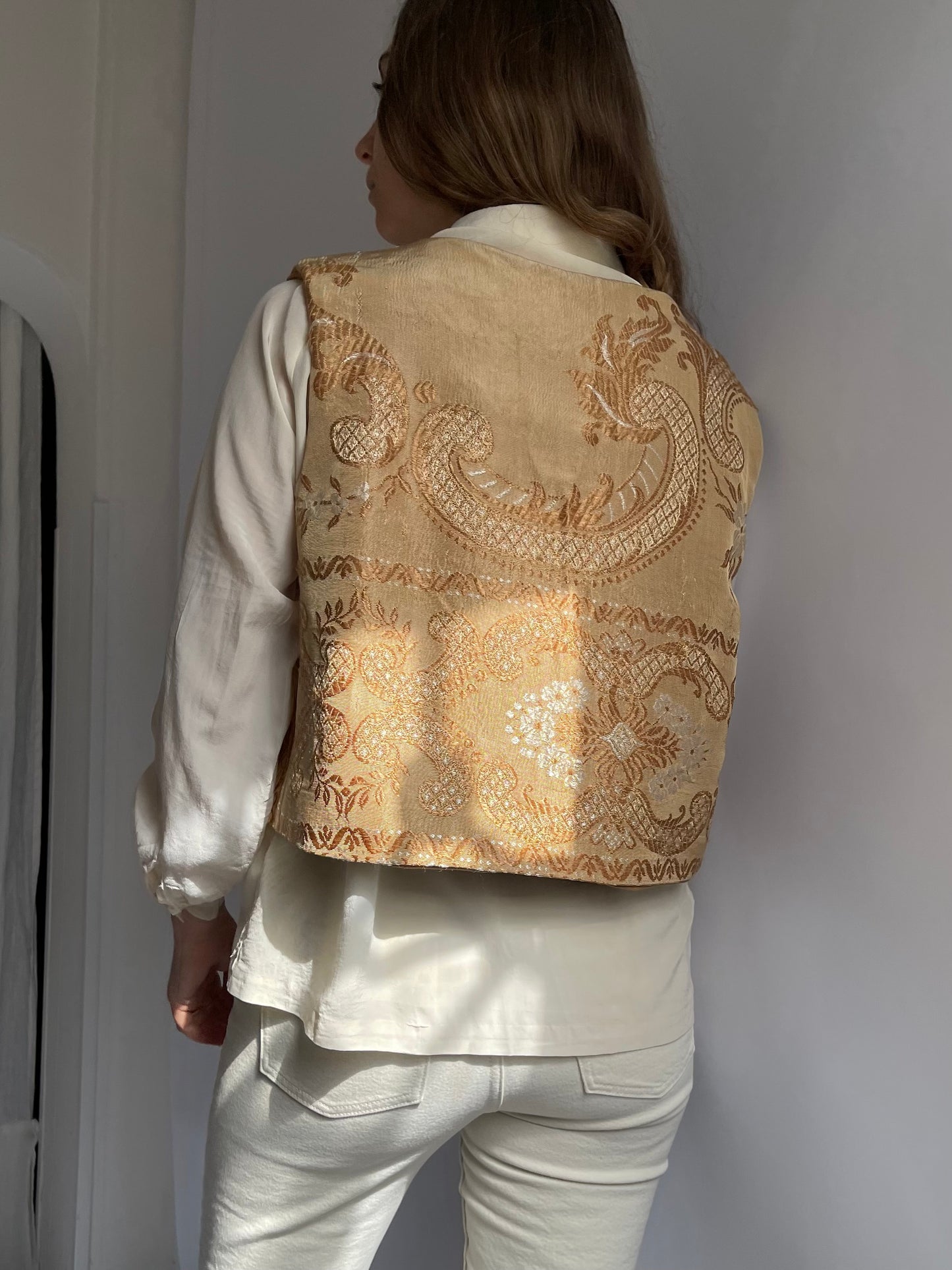 Gilet Indiana tapestry reversibile