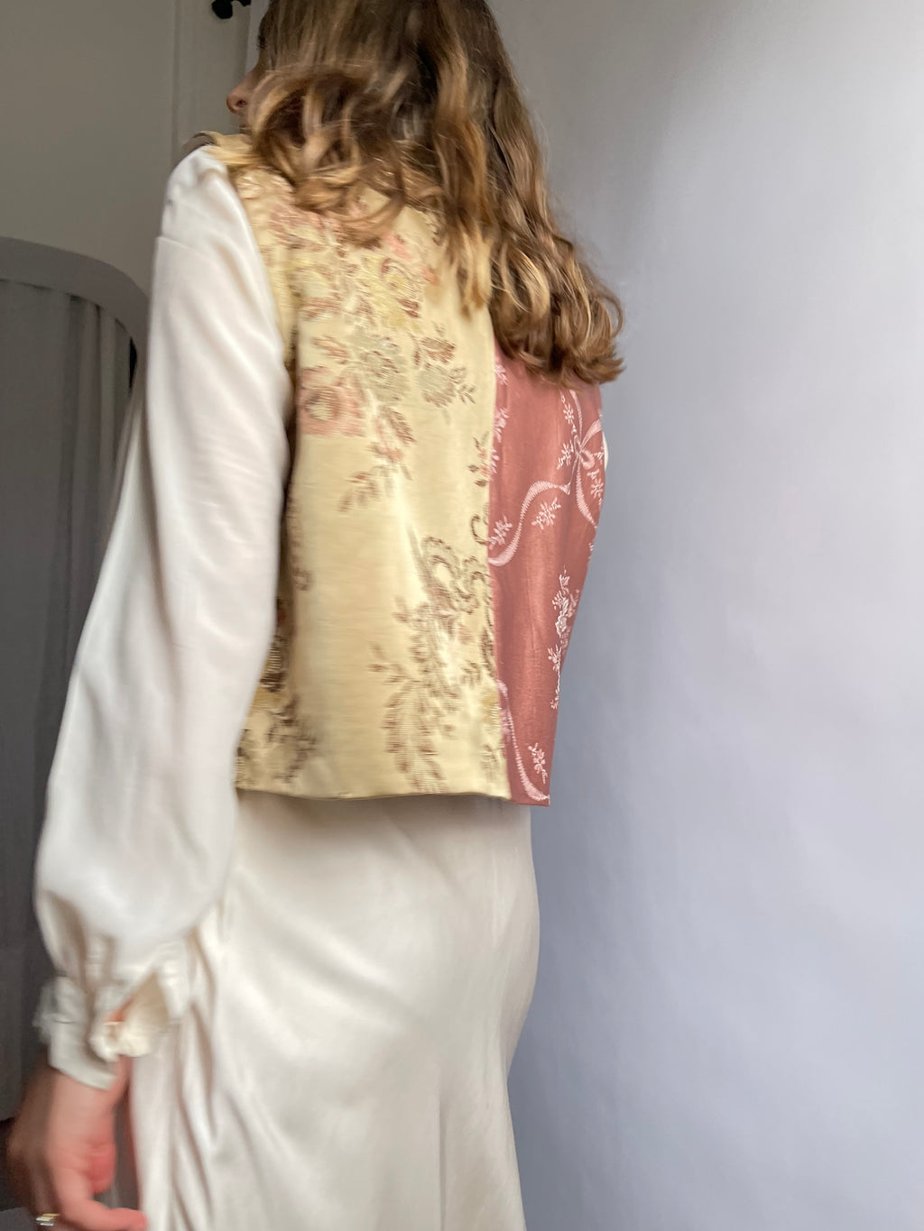 Gilet Indiana tapestry bicolore