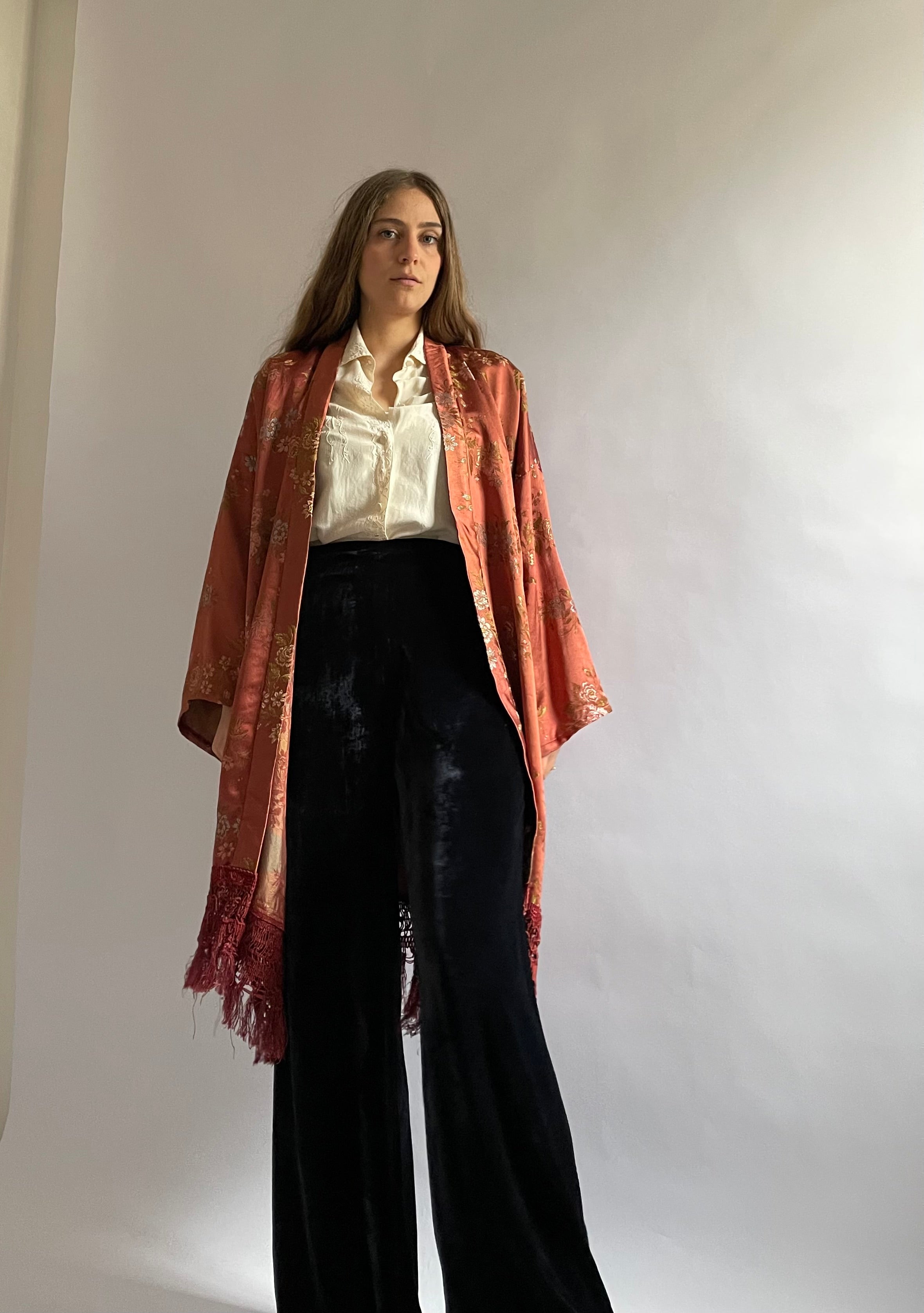 Kimono con frange