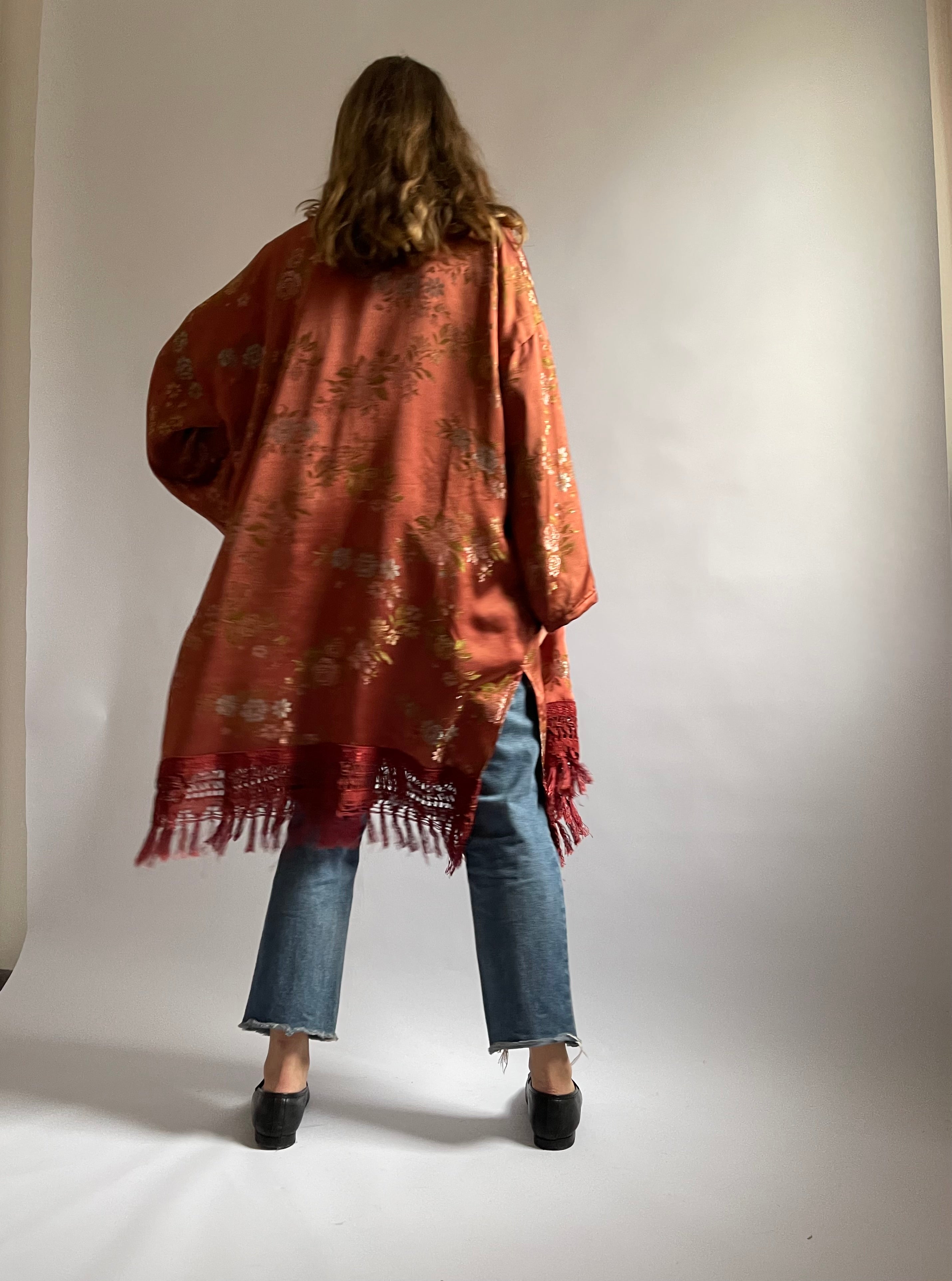 Kimono con frange