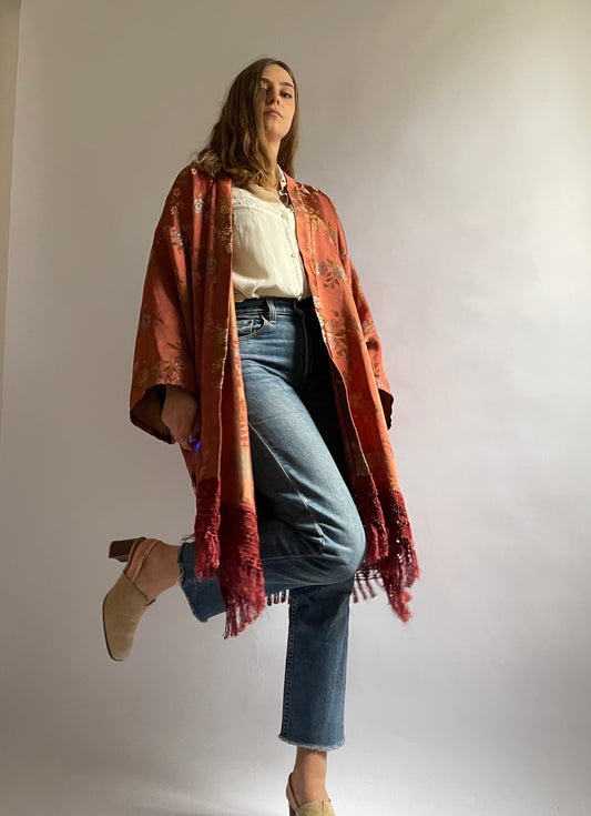 Kimono con frange