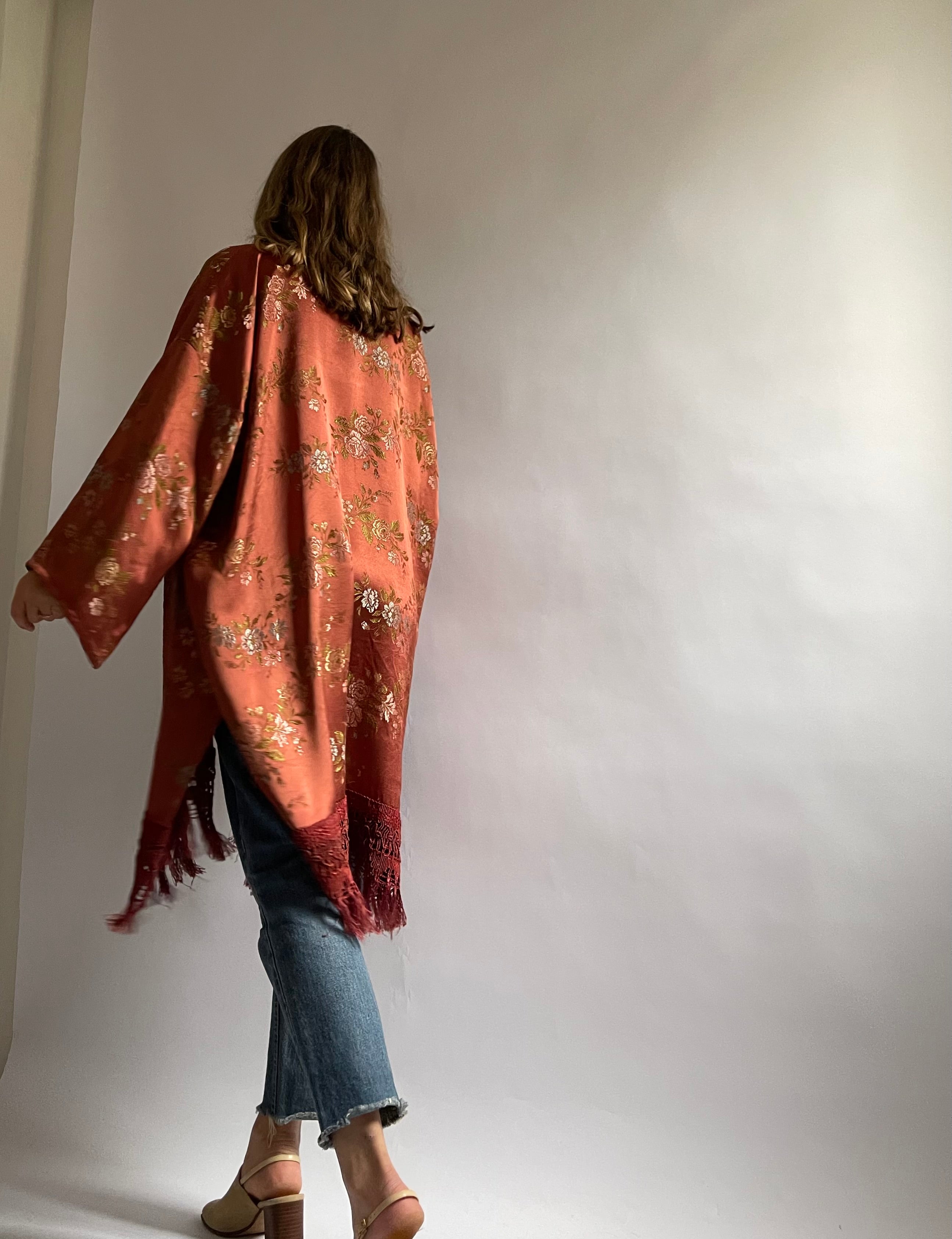 Kimono con frange